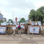 एनसीसी कैडेट्स ने राष्ट्रगान के लिए चलाया जागरूकता अभियान।