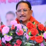 मुख्यमंत्री श्री साय ने जुनवानी नर्मदा धाम में की पंच कुंडीय श्री रुद्र महायज्ञ की परिक्रमा