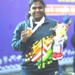 खेलो इंडिया ट्राइबल गेम्स 2026 86 किलोग्राम भारोत्तोलन में महाराष्ट्र की साक्षी बुरकुले ने जीता स्वर्ण