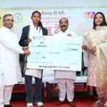 भारत को कबड्डी विश्वकप और एशियन चैंपियन बनाने वाली संजू देवी को 50 लाख की प्रोत्साहन राशि, उप मुख्यमंत्री अरुण साव ने सौंपा चेक, राज्य में पहली बार किसी खिलाड़ी को दी गई है इतनी बड़ी प्रोत्साहन राशि…..