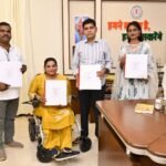 ब्रेल पुस्तक से दृष्टिबाधित विद्यार्थियों को कानूनी अधिकारों और शासकीय योजनाओं की मिलेगी जानकारी – राजस्व मंत्री टंक राम वर्मा…..